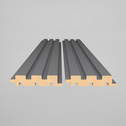 AGT LB-3671 Bute Derin Gri 100x2800x16 mm 3D Duvar Paneli