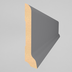 AGT SPR-5040 Soft Touch Fırtına Gri 89x18 mm 2,8 m Süpürgelik
