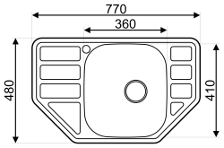 Asil Krom Inset AS 256 E IN057