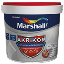 Marshall Akrikor Anti Alkali+Örtücü Astar 2,5 L