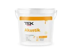 Tek Boya Akustik Su Bazlı Parlak İç Cephe Boyası 2,5 L