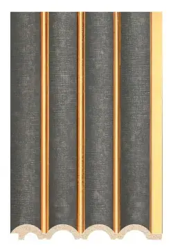 DECOLUX Omega AP-054-205 Antrasit Altın 116x2800x12 mm Duvar Paneli