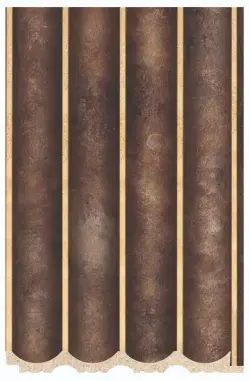 DECOLUX Regency AP-075-232 Oksit Bakır 120x2800x11 mm Duvar Paneli