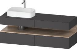 Duravit Studio F. A. Porsche Collection Asma dolap ünitesi 1600 mm Grafit Mat QA4777055490010