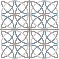 Etili Seramik 45x45 Silvana Beyaz Pre Cut Mat