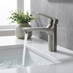 Fleko Alfa Lavabo Bataryası Antrasit uygulama örneği