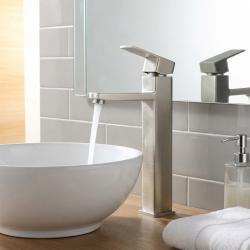 Fleko Stell Tall Lavabo Bataryası Inox uygulama örneği