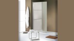 Hüppe Design AK S T Açılır Walk-In Duşakabin — 94 cm, Altın, Kumlama