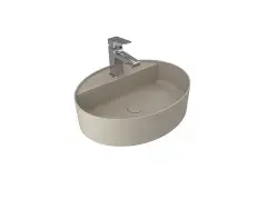 Çanakkale Seramik Smartedge Oval Lavabo Mat Vizon 40x50