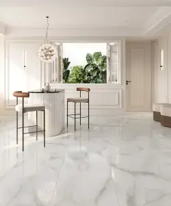 Çanakkale Seramik Onyx Parlak Beyaz Porselen Karo