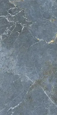 Çanakkale Seramik Salvia Mavi Parlak Duvar Karosu