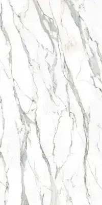 Çanakkale Seramik 162x323 Statuario Blue Mat Kalesinterflex Porselen Plaka