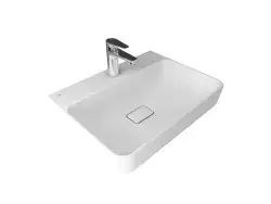 Çanakkale Seramik Zero 2.0 Dikdörtgen Lavabo Mat Beyaz 60x45