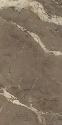 Çanakkale Seramik 60x120 Berry Brown Marble Parlak Kahverengi Porselen Karo