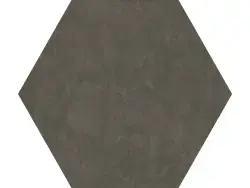 Çanakkale Seramik 17,5x20 Hexagon Siyah Mat Yer Karosu