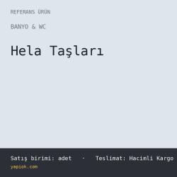 Hela Taşları — Referans Ürün (adet)