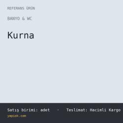 Kurna — Referans Ürün (adet)