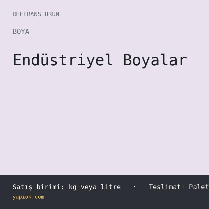 Iki Bilesenli Epoksi Astar (Celik Yuzey)