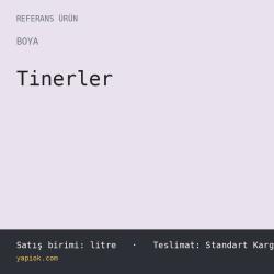 Sentetik Tiner 2,5 L