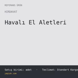 1/2" Havalı Somun Sıkma Tabancası