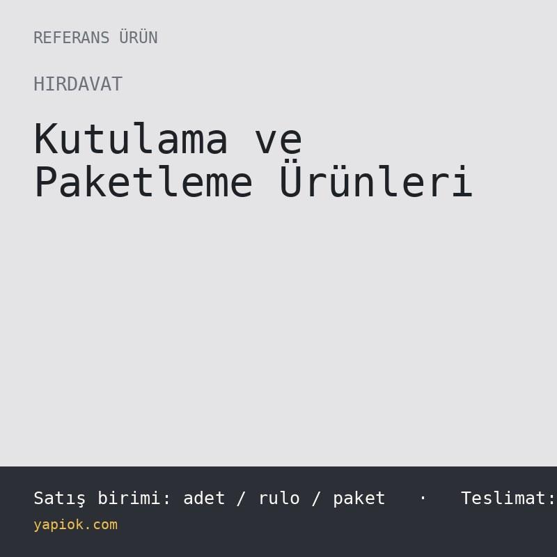 Çift Oluklu Karton Koli 40x30x30 cm (25'li Paket)
