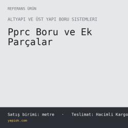 PPRC Kompozit (Fiberli) Boru 25 mm PN20, 4 m Boy