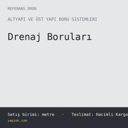 HDPE Tam Delikli Drenaj Borusu 100 mm, Jeotekstil Keçeli, 50 m Rulo