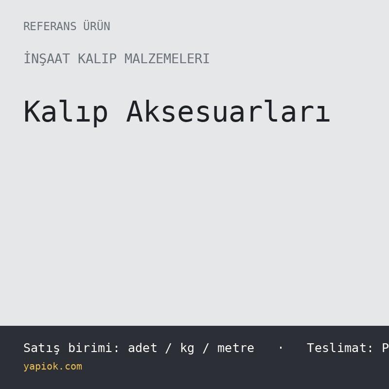 Kalıp Gergi Çubuğu (Tij) 15 mm - 1 m Galvaniz