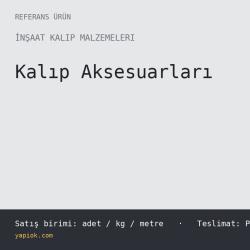 Kalıp Gergi Çubuğu (Tij) 15 mm - 1 m Galvaniz