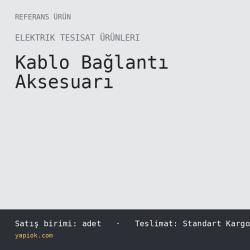 İzoleli Kablo Yüksüğü 2,5 mm², Kalaylı Bakır, 100lü Paket