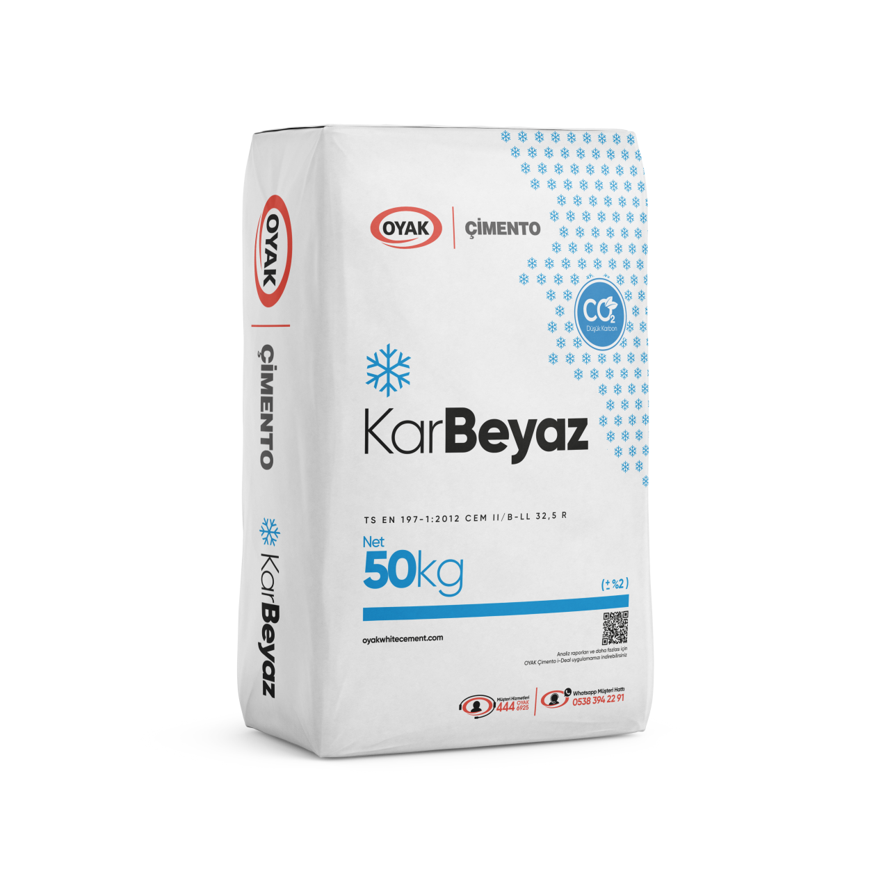 OYAK Çimento Kar Beyaz CEM II/B-LL 32,5 R Beyaz Portland Kalkerli Çimento Big Bag 1.250 kg uygulama örneği