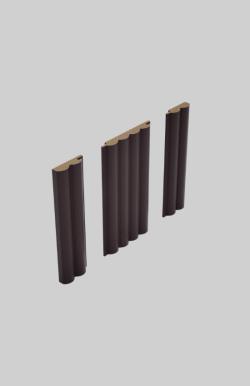 PELİ Melodi Mürdüm 115x2800x16 mm Duvar Paneli