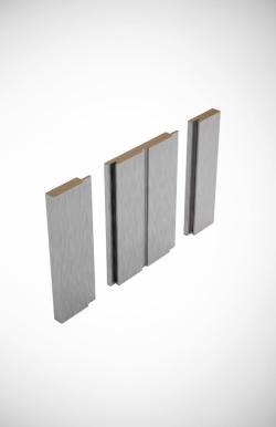 PELİ Zenit Silver Metal 144x2800x16 mm Duvar Paneli