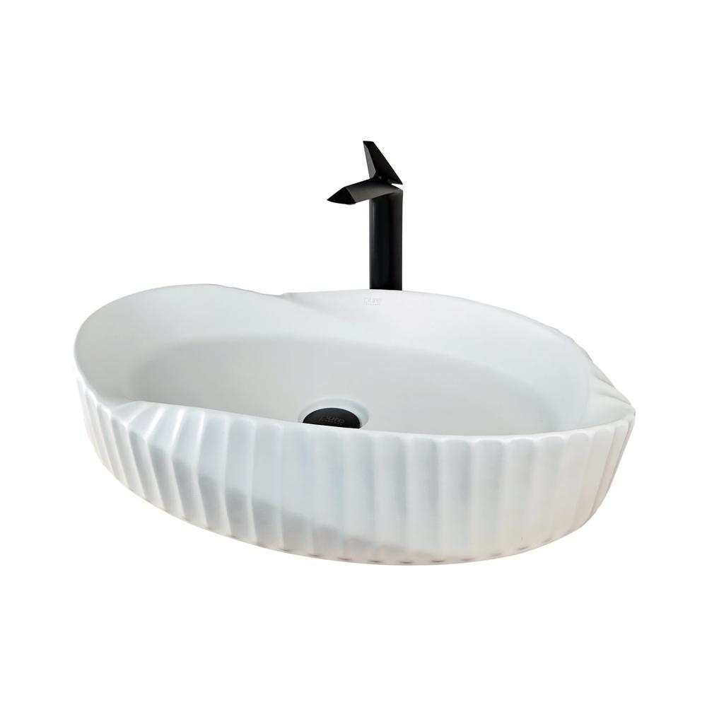 Pure Concept Nexa Çanak Lavabo 60 cm Mat Beyaz uygulama örneği