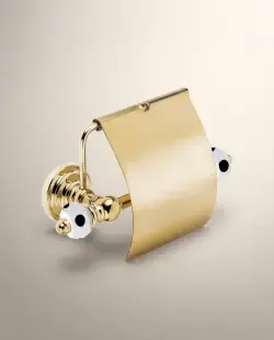 Pure Concept Puantiye Kapaklı Kağıtlık Beyaz