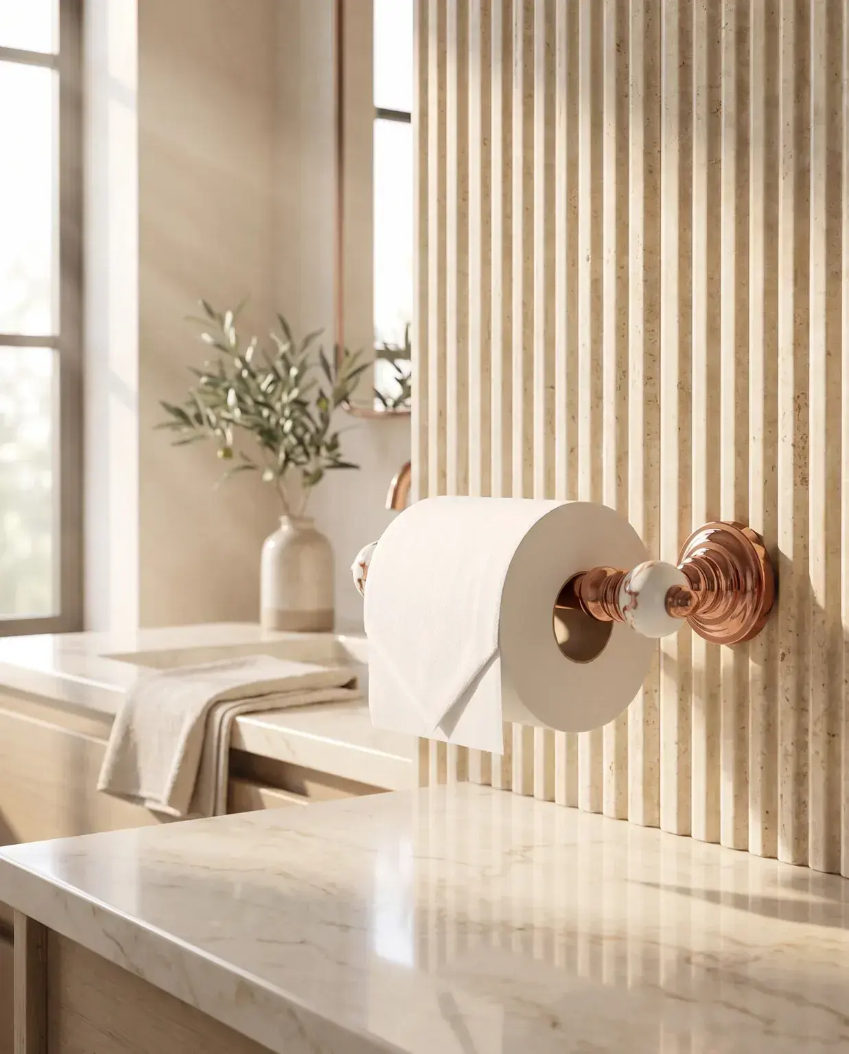 Pure Concept Marble Açık Kağıtlık Bronz uygulama örneği