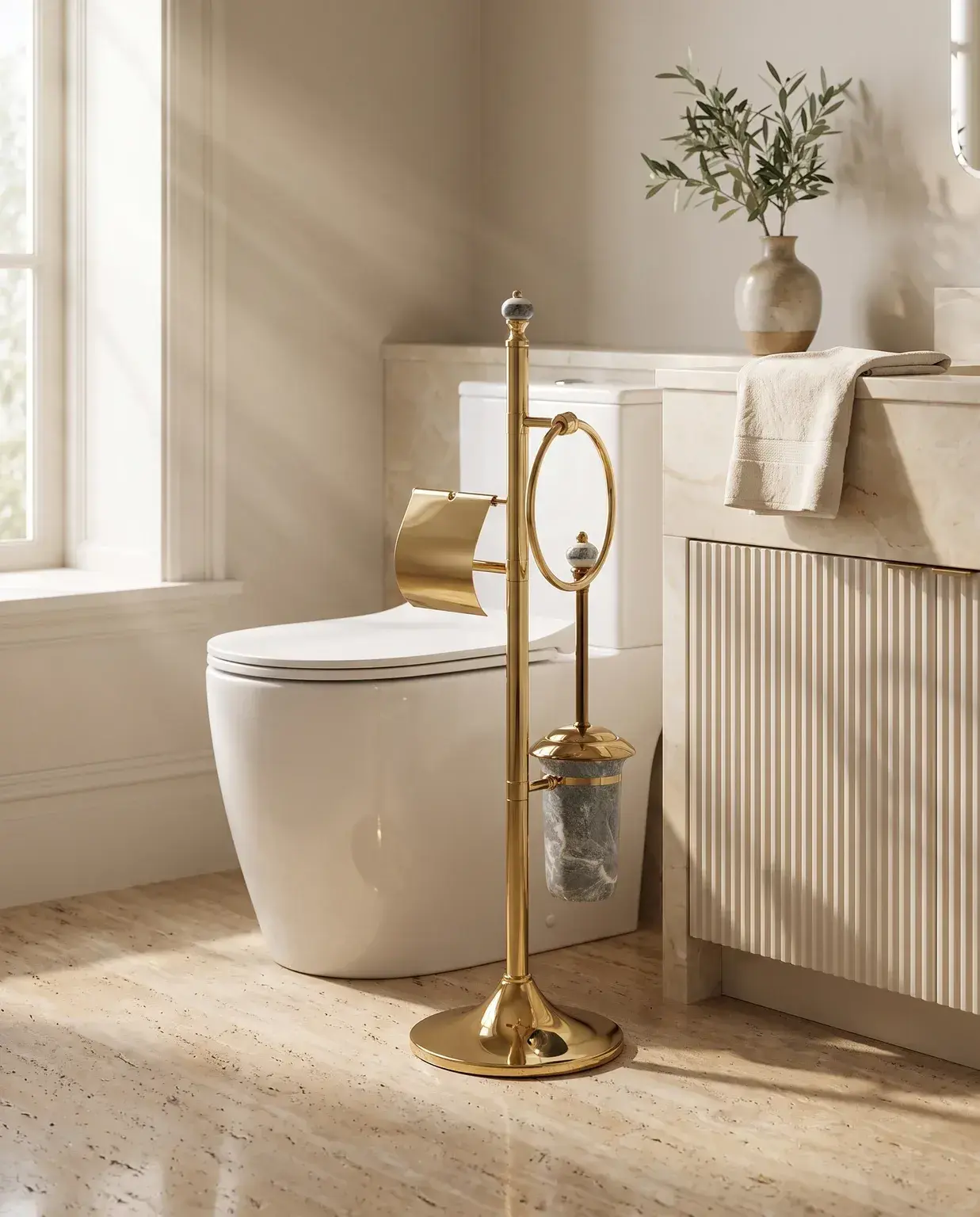 Pure Concept Biga 3’lü Ayaklı Set Gri uygulama örneği