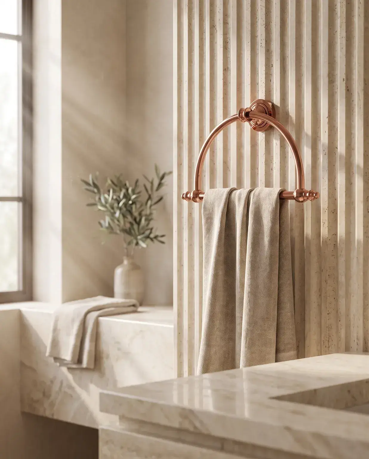 Pure Concept İstanbul Halka Havluluk Bronz uygulama örneği