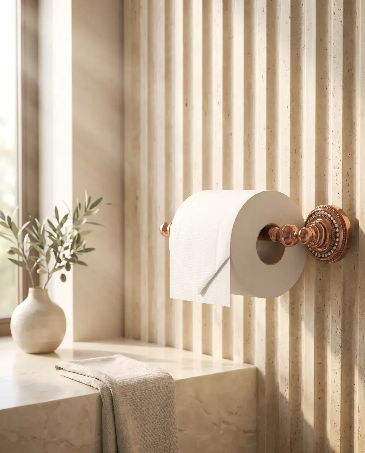 Pure Concept Crystal Açık Kağıtlık Rose Gold uygulama örneği