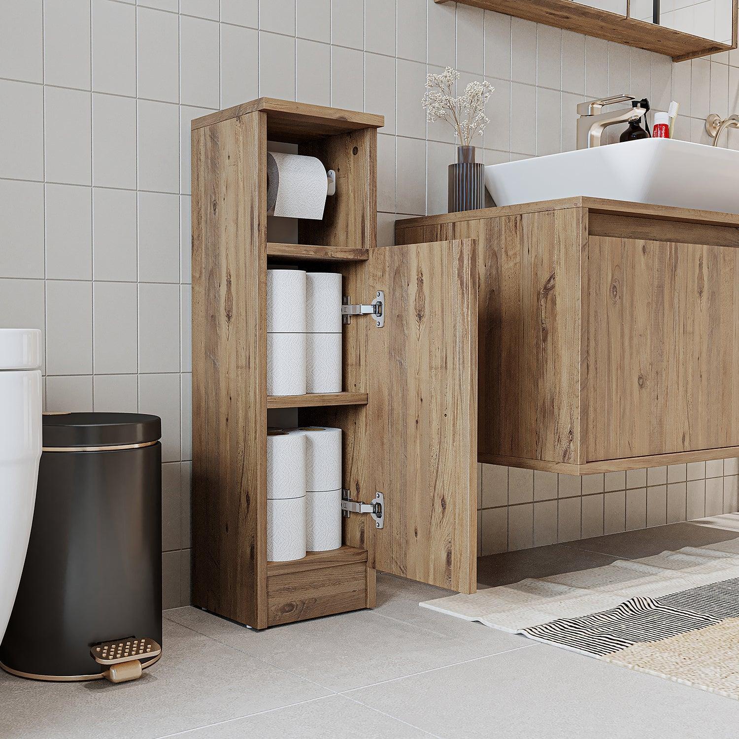 Roomart Beta Tuvalet Kağıdı Tutucu 25 cm Atlas Çam uygulama örneği