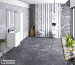 Seramiksan 30x90 Senfoni Matt Light Gray Mat