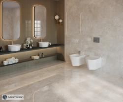 Seramiksan 60x120 Serengeti Cream F.l. Full Lappato
