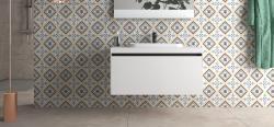Seranit 20x20 Orleans Bej / Mavi Mat