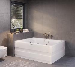 Shower Alfa Dikdörtgen Küvet uygulama örneği