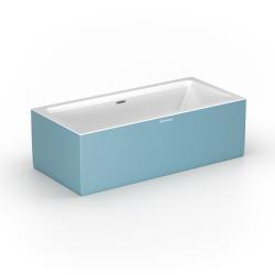 Shower Sharp Plus Bağımsız Küvet — 92 x 202 cm, Colorful Gök Mavisi, Bağımsız jakuzi sistem 1