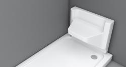Shower Loa Düz Oturma Ünitesi — Beyaz