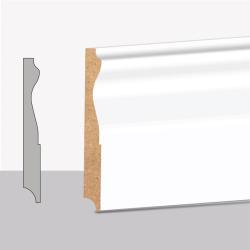 YILDIZ ENTEGRE Elegant Royal Beyaz 100 mm Süpürgelik