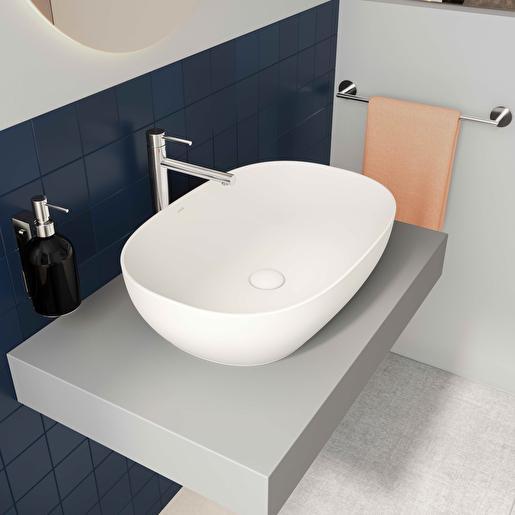 VitrA Outline Çanak Lavabo, 58x40 cm Mat Beyaz — 5995B401-0016 uygulama örneği