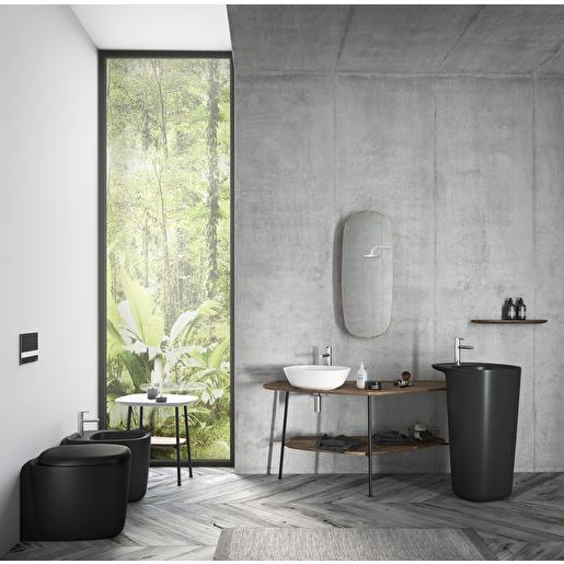 VitrA Plural Asma Klozet, Mat Siyah — 7830B483-0090 uygulama örneği