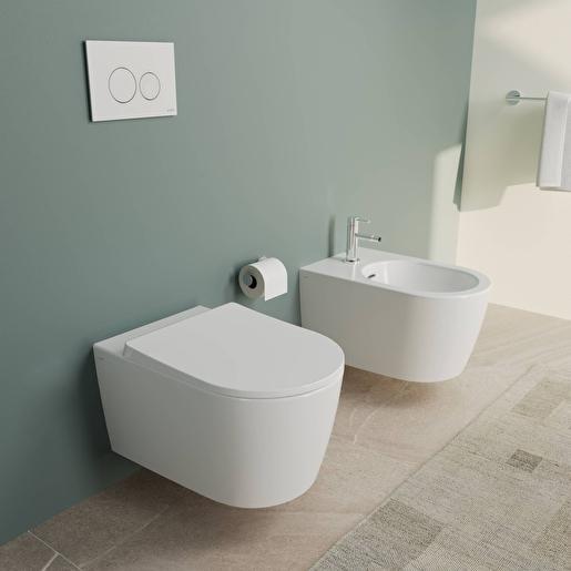 VitrA Metropole Round Asma bide, Beyaz — 7912B403-0288 uygulama örneği
